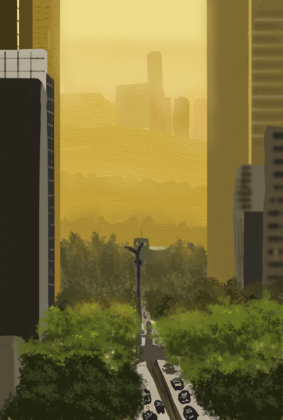 City at Dawn